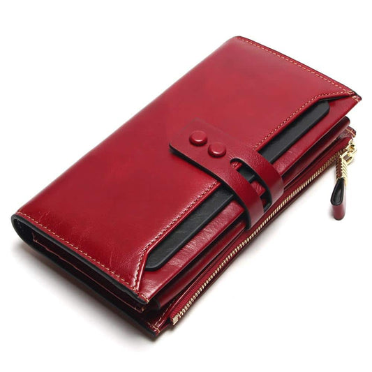 Genuine Leather Clutch Wallet