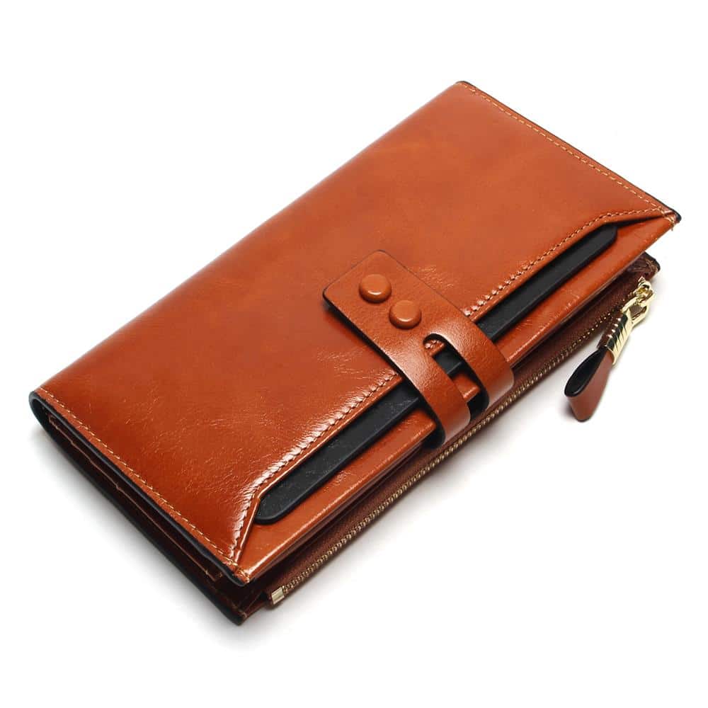 Genuine Leather Clutch Wallet