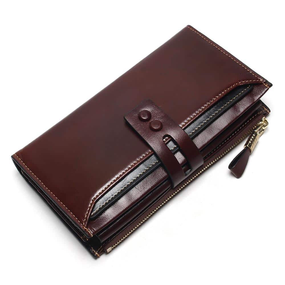 Genuine Leather Clutch Wallet