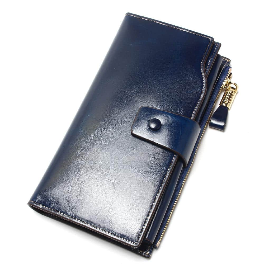 Leather Long Wallet