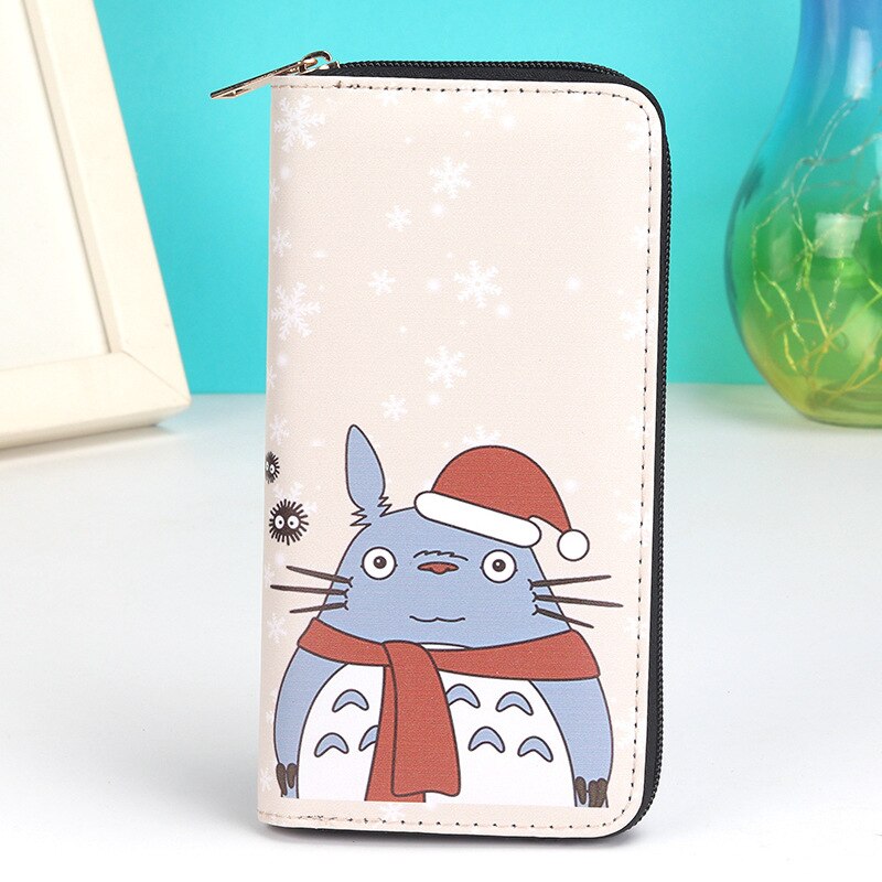 Soft Cat Printed Long Wallets