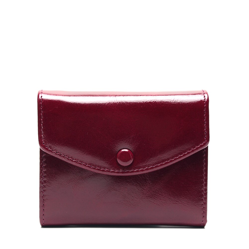 Oil Wax Leather Wallet