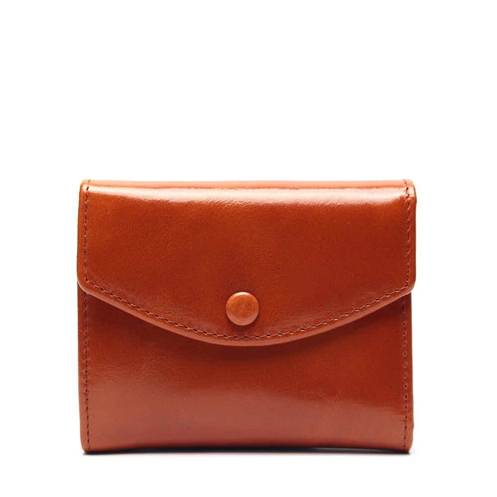 Oil Wax Leather Wallet