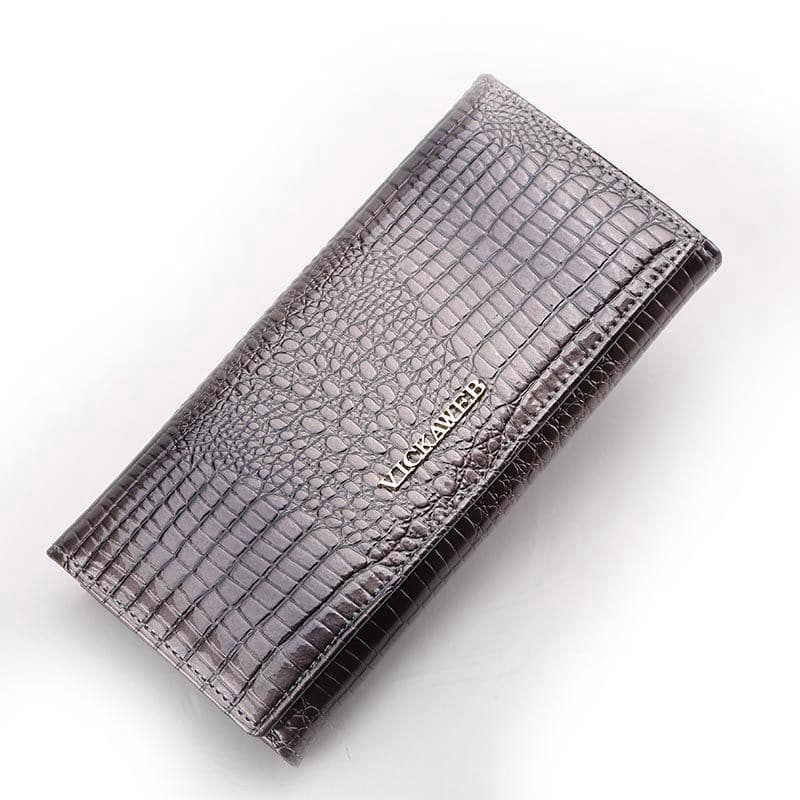 Alligator Patent Leather Wallet