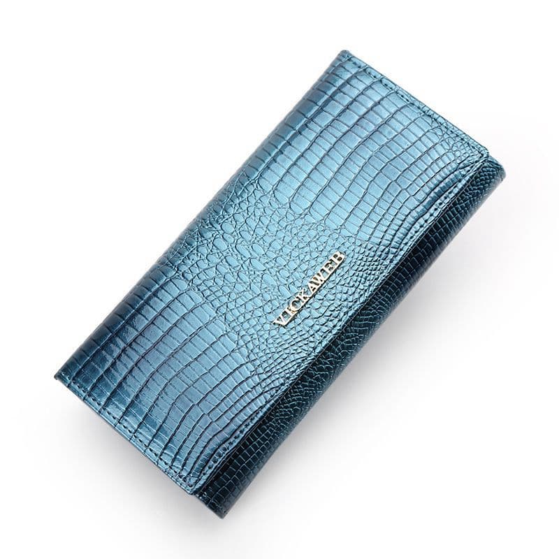 Alligator Patent Leather Wallet