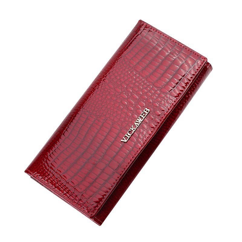 Alligator Patent Leather Wallet