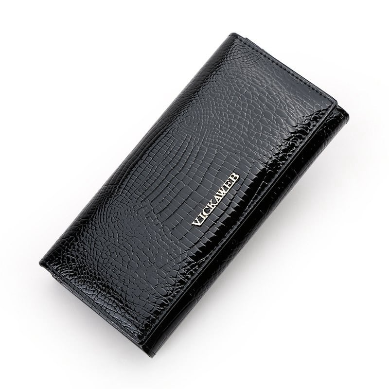Alligator Patent Leather Wallet