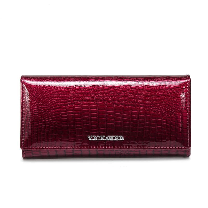 Alligator Patent Leather Wallet