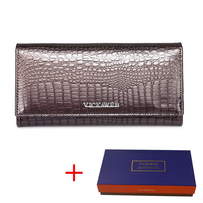 Alligator Patent Leather Wallet