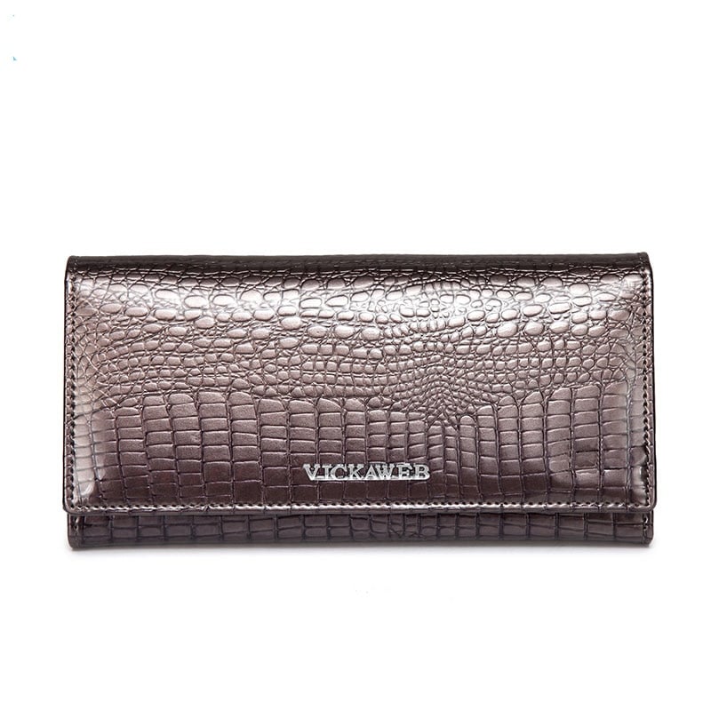 Alligator Patent Leather Wallet