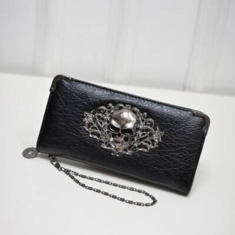 Lace Skull Wallet