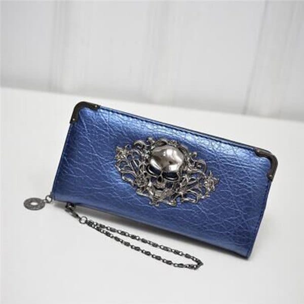 Lace Skull Wallet