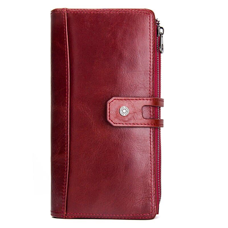 Spacious Genuine Leather Wallet for Women