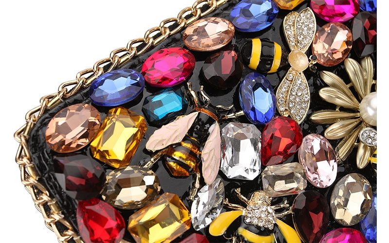 Fashion Crystal Embelished Wallet