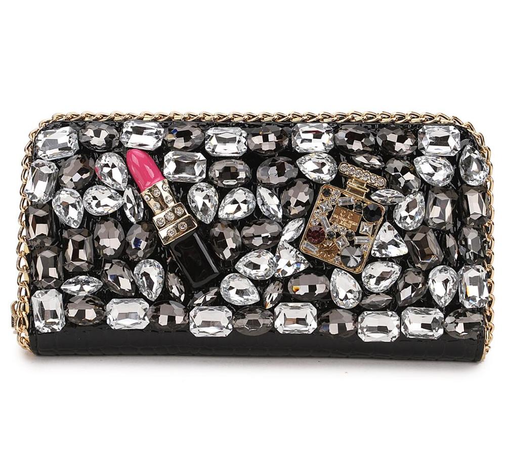 Fashion Crystal Embelished Wallet