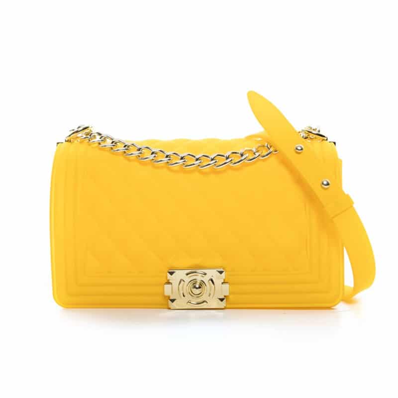 Plaid Chain Crossbody Bag for Women