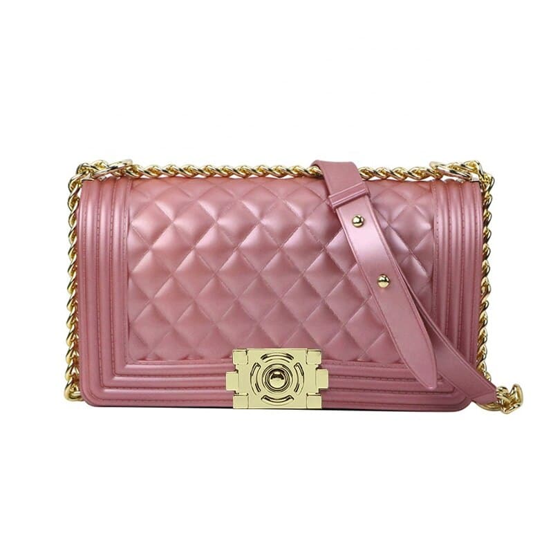 Plaid Chain Crossbody Bag for Women