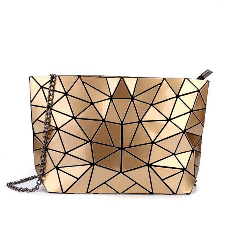 Geometric Patterned Crossbody Bag