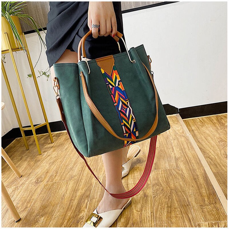 Ethnic Patterned Shoulder Bag