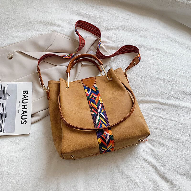 Ethnic Patterned Shoulder Bag