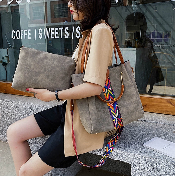 Ethnic Patterned Shoulder Bag