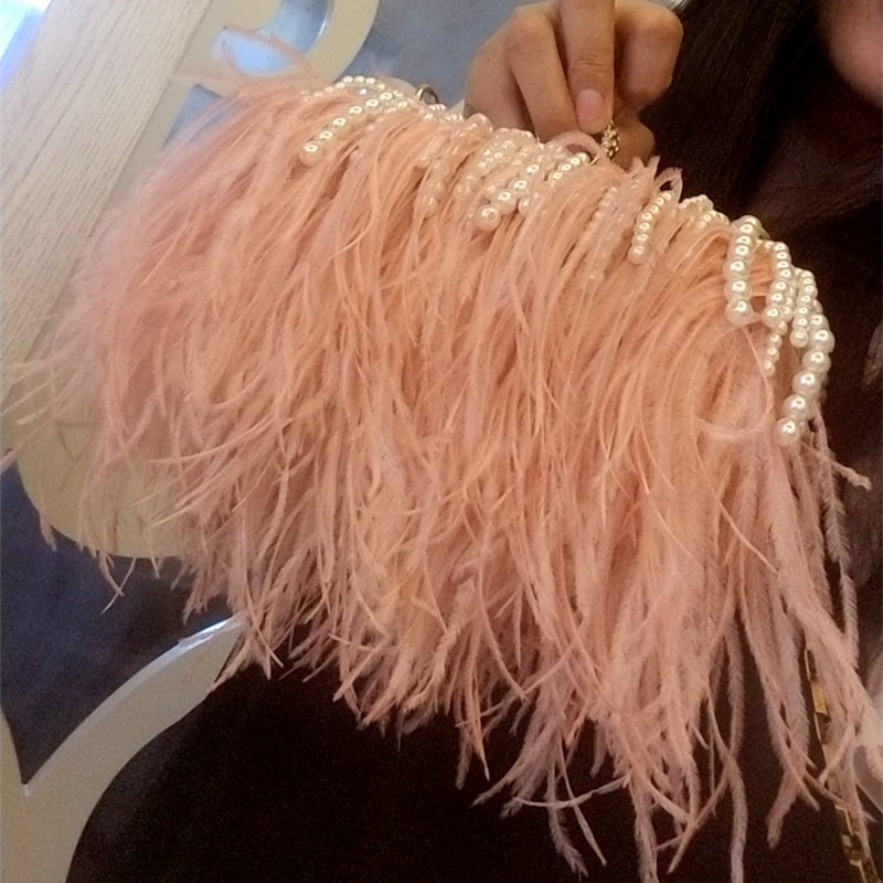 Luxury Fur Clutch Bag