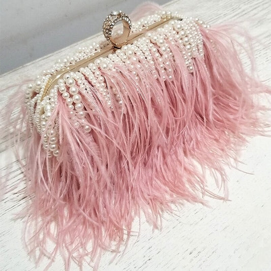 Luxury Fur Clutch Bag