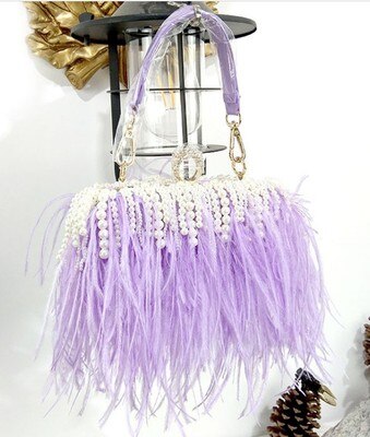 Luxury Fur Clutch Bag