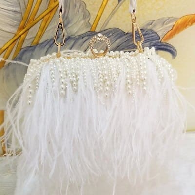 Luxury Fur Clutch Bag