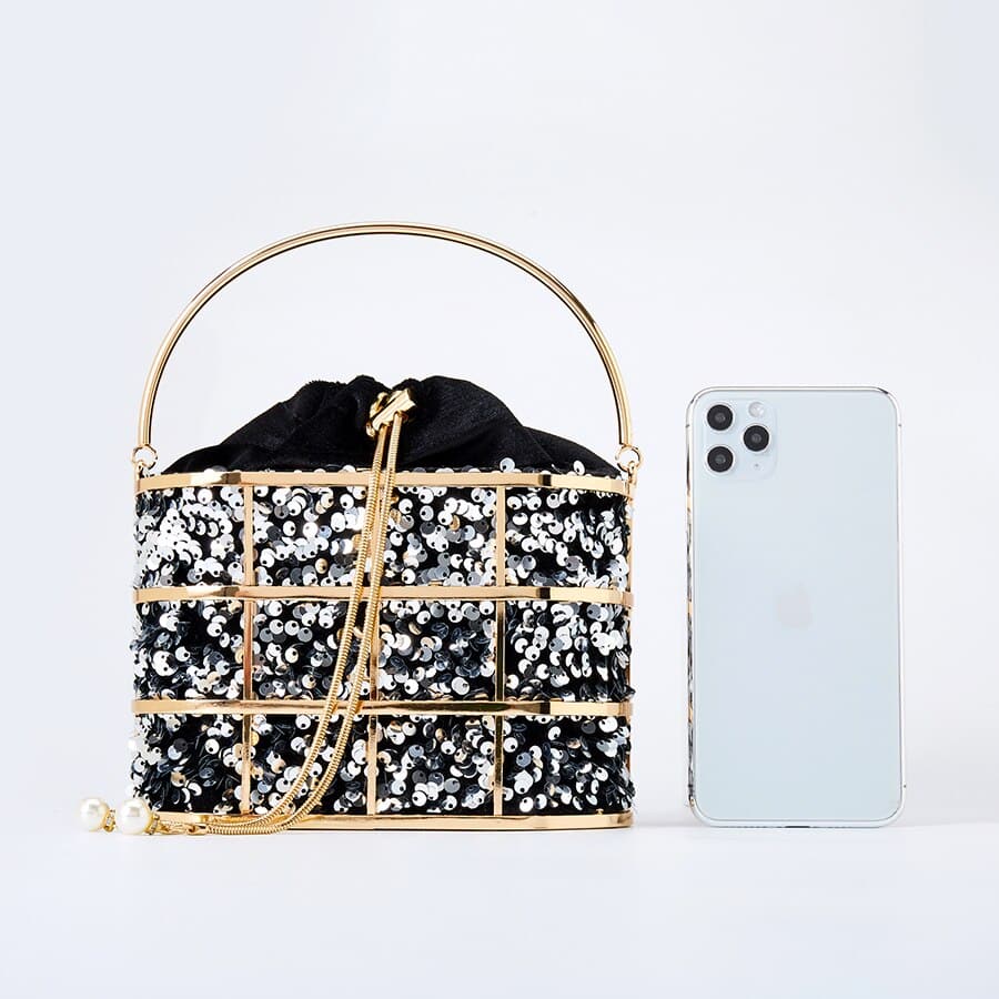 Luxury Sequined Evening Bag