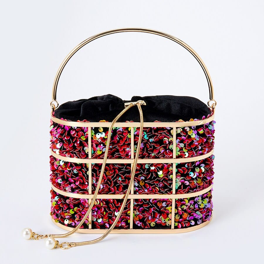 Luxury Sequined Evening Bag