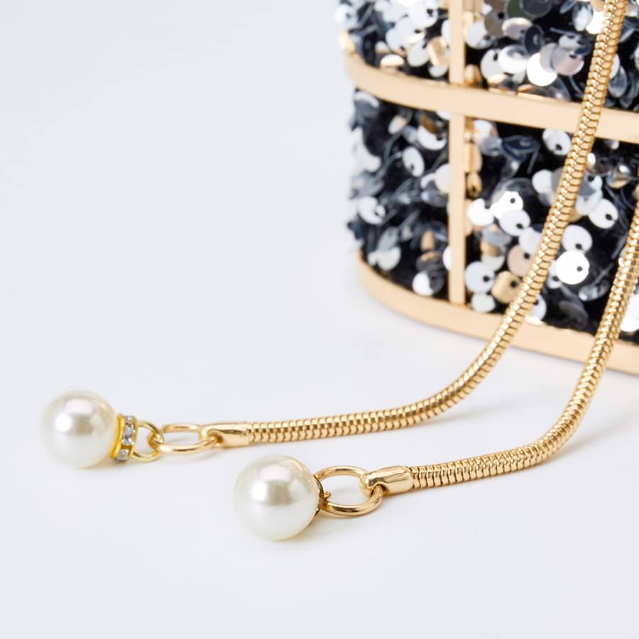 Luxury Sequined Evening Bag