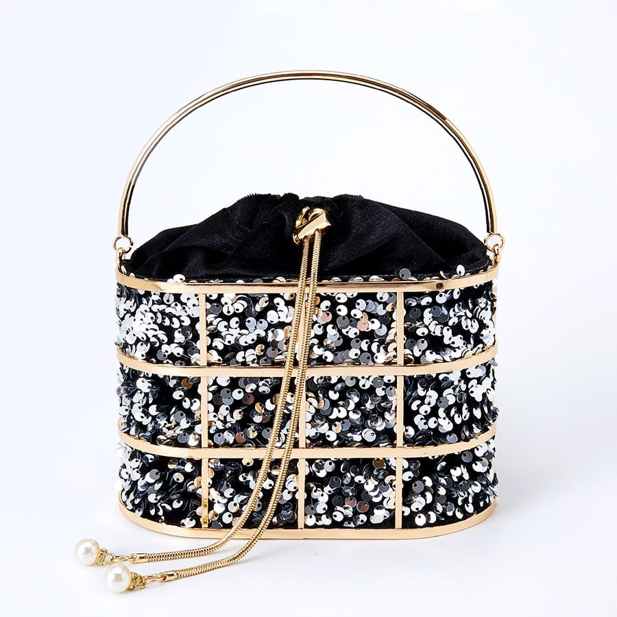 Luxury Sequined Evening Bag
