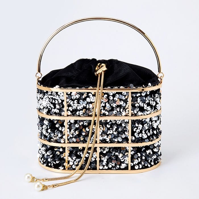 Luxury Sequined Evening Bag