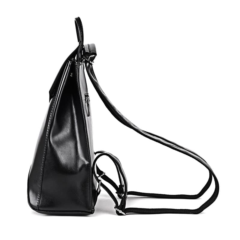 Vintage Leather Backpack for Women