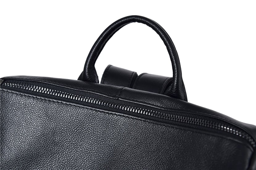 Simple Leather Backpack