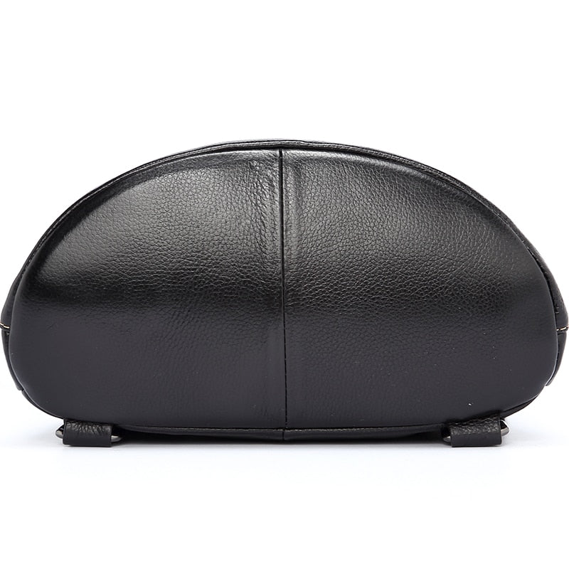 Stitched Leather Style Backpack