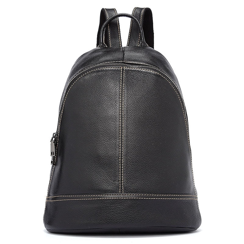 Stitched Leather Style Backpack