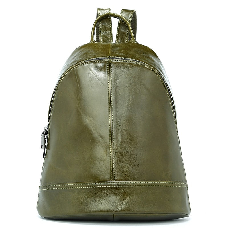 Stitched Leather Style Backpack