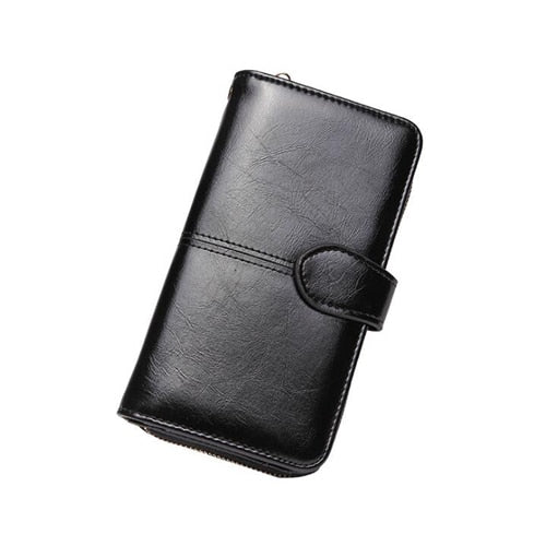 Compact Wallet and Clutch with Wrist Strap