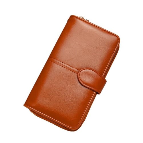 Compact Wallet and Clutch with Wrist Strap