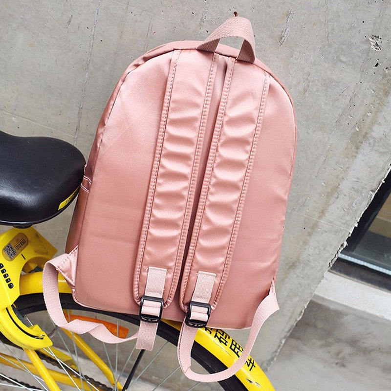 Metallic Color Travel Backpack