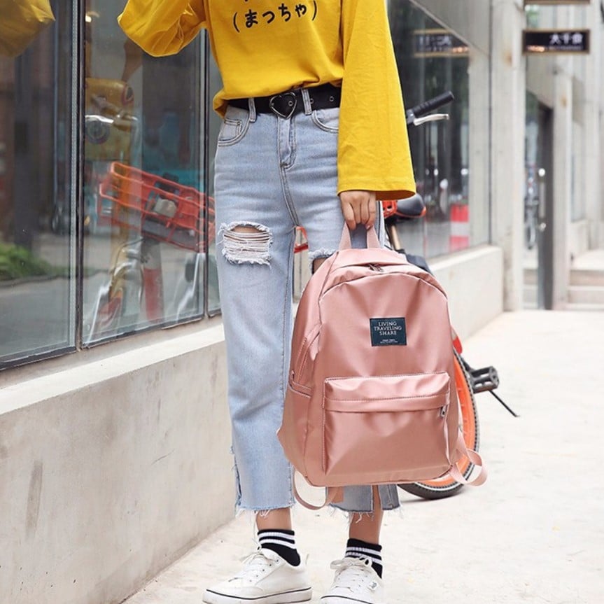 Metallic Color Travel Backpack