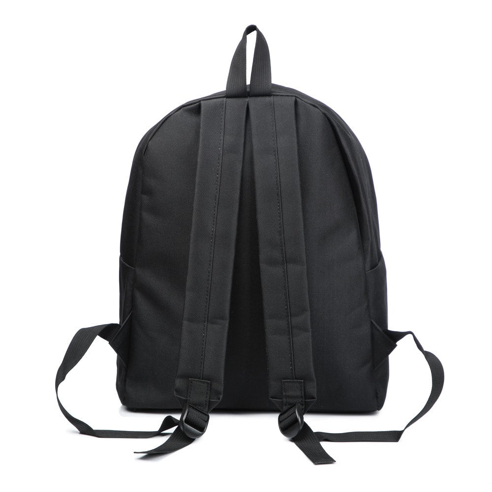 Rose Embroidered Canvas Backpack