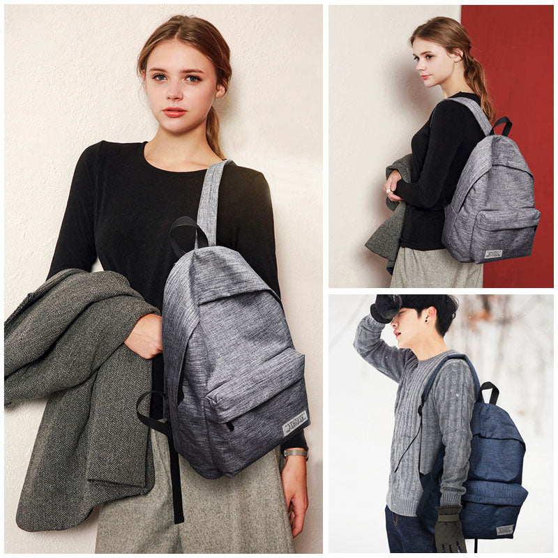 Simple Canvas School Backpacks