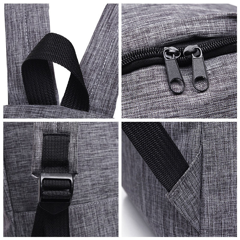 Simple Canvas School Backpacks