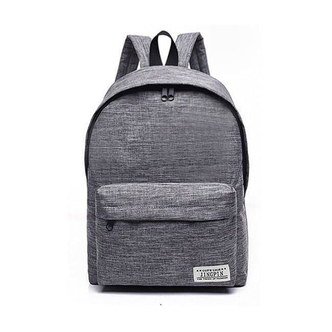 Simple Canvas School Backpacks