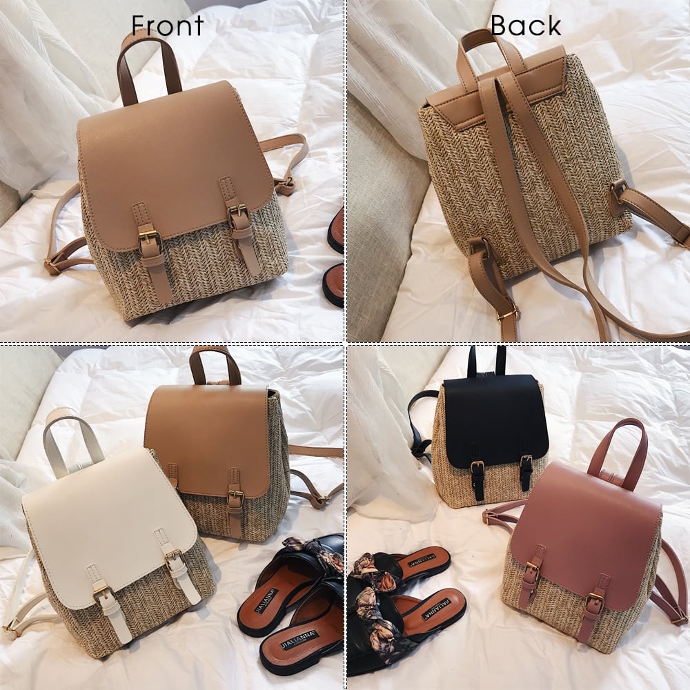 Light Leather Backpack