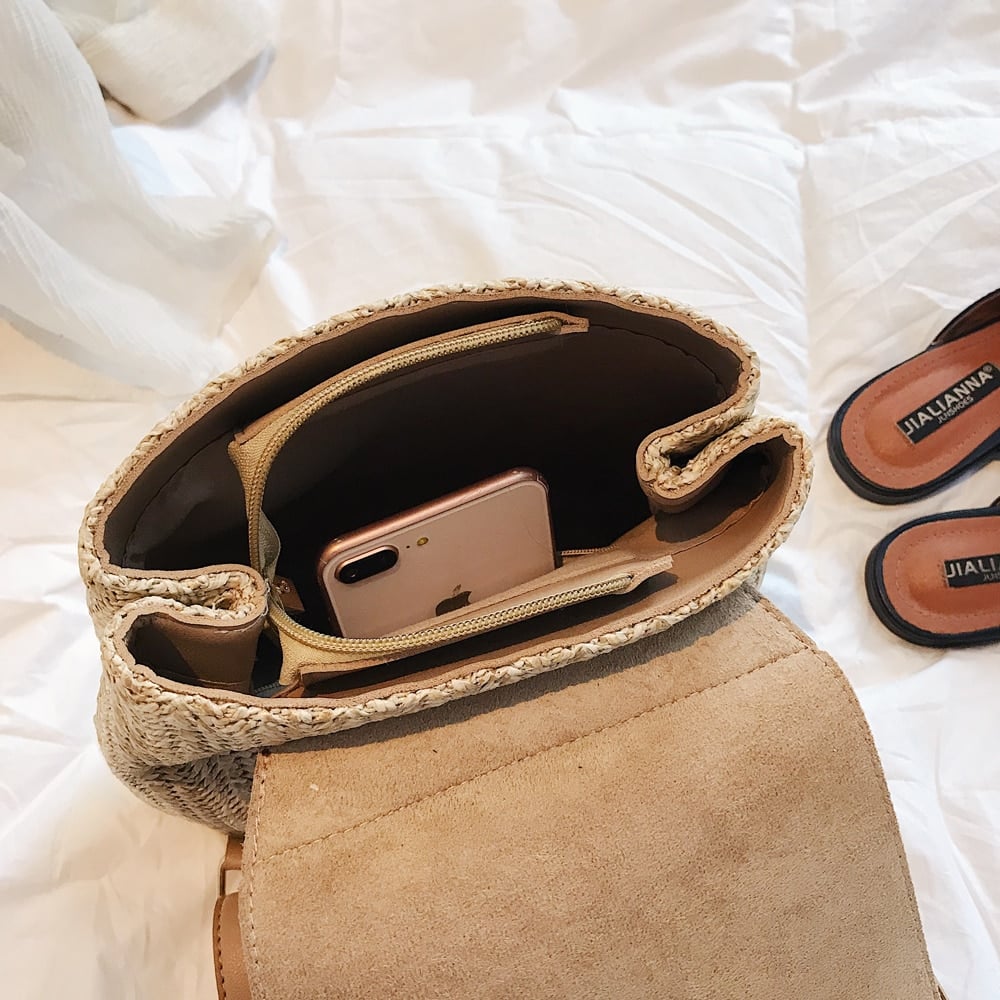 Light Leather Backpack