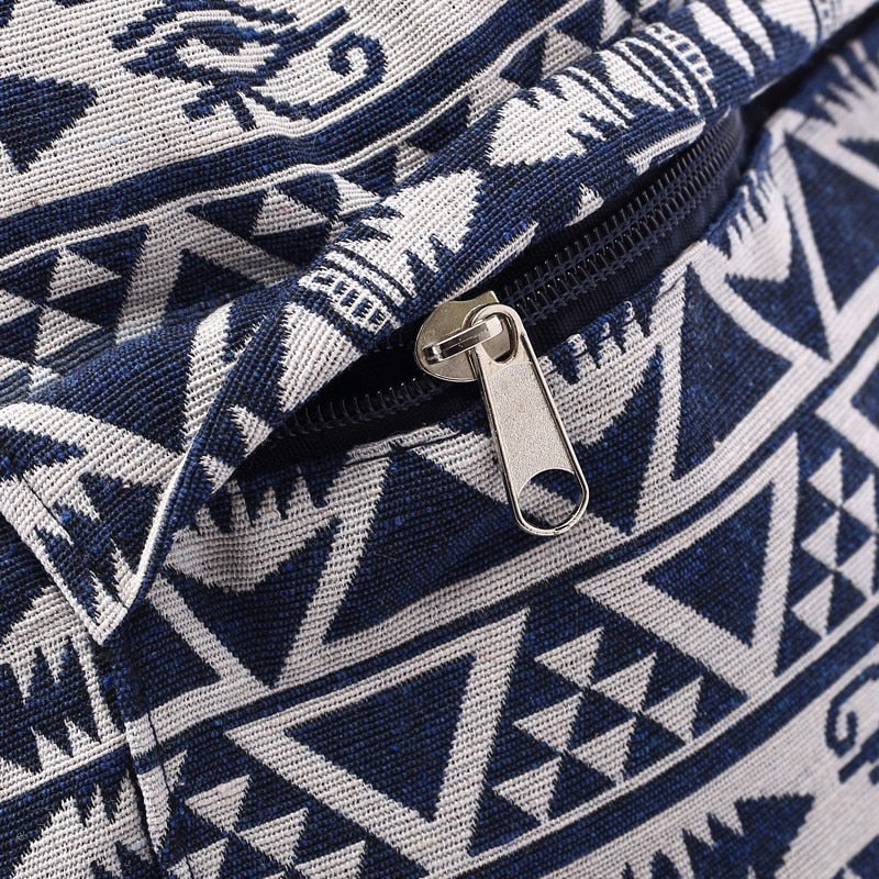 Boho Printed Backpack